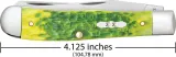 Case Cutlery Trapper Green Apple Bone CA27860