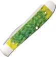 Case Cutlery Mini Trapper Green Apple CA27861