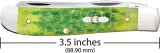 Case Cutlery Mini Trapper Green Apple CA27861
