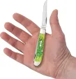 Case Cutlery Mini Trapper Green Apple CA27861