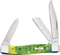 Case Cutlery Medium Stockman Green Apple - CA27862