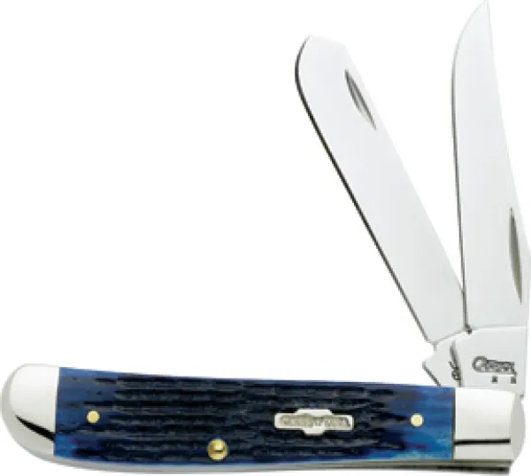 Case Mini Trapper 6207 SS Navy Blue 3 1-2 Overall CA2838