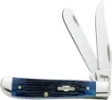 Case Mini Trapper 6207 SS Navy Blue 3 1/2 Overall