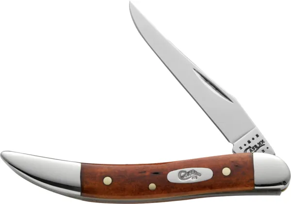 Case Small Texas Toothpick Smooth Chestnut Bone CA28703