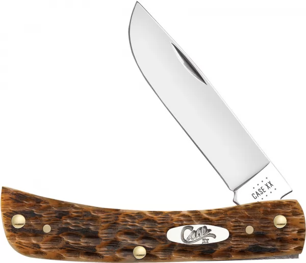 Case Cutlery Sod Buster Jr Amber Bone CA30092