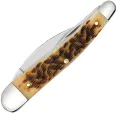 Case Cutlery Seahorse Whittler Amber Bone CA30094