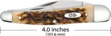 Case Cutlery Seahorse Whittler Amber Bone CA30094