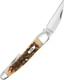 Case Cutlery Seahorse Whittler Amber Bone CA30094
