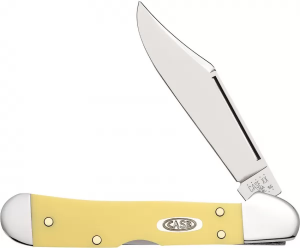 Case Cutlery Mini Copperlock Yellow Syn CA30116