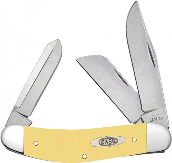 Case Cutlery Sowbelly Yellow Synthetic CA30118