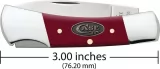 Case Lockback Mulberry Synthetic CA30466
