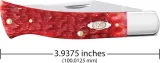 Case Cutlery Axe Handle Dark Red Bone CA31942 Case Cutlery Axe Handle Dark Red Bone CA31942