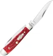 Case Cutlery Tiny Trapper Dark Red Bone CA31944