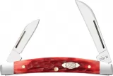 Case Cutlery Small Congress Dark Red Bone - CA31949