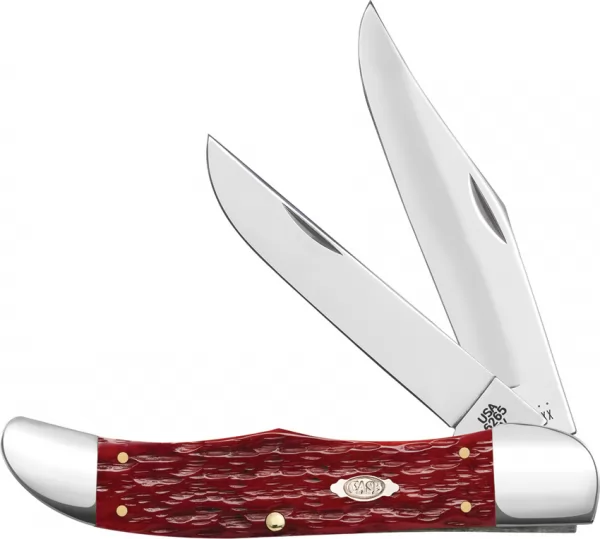 Case Cutlery Folding Hunter Dark Red Peach CA31960