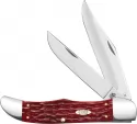 Case Cutlery Folding Hunter Dark Red Peach - CA31960
