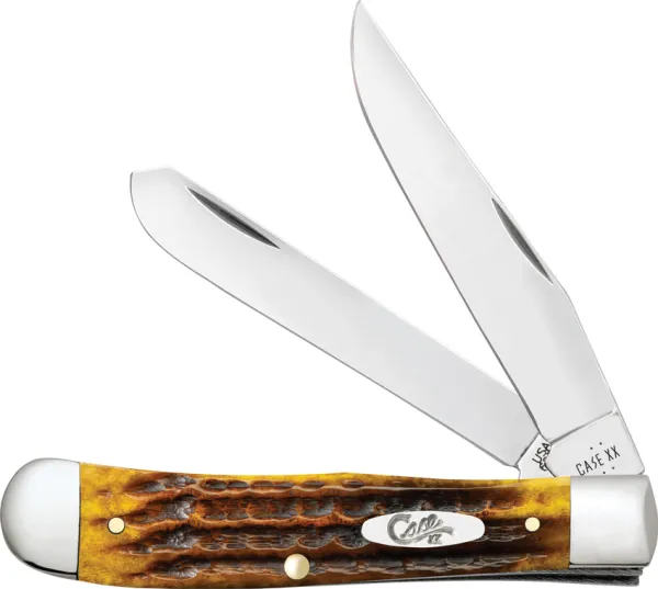 Case Cutlery Trapper Honeycomb Bone CA32270