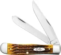 Case Cutlery Trapper Honeycomb Bone - CA32270