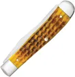 Case Cutlery Trapper Honeycomb Bone CA32270