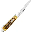 Case Cutlery Mini Trapper Honeycomb Bone CA32271