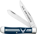 Case Cutlery Air Force Trapper Blue Syn - CA32413