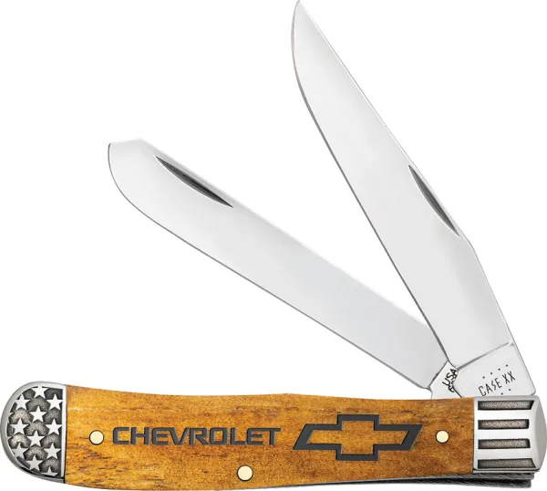 Case Cutlery Chevrolet Trapper Antique Bone CA33710