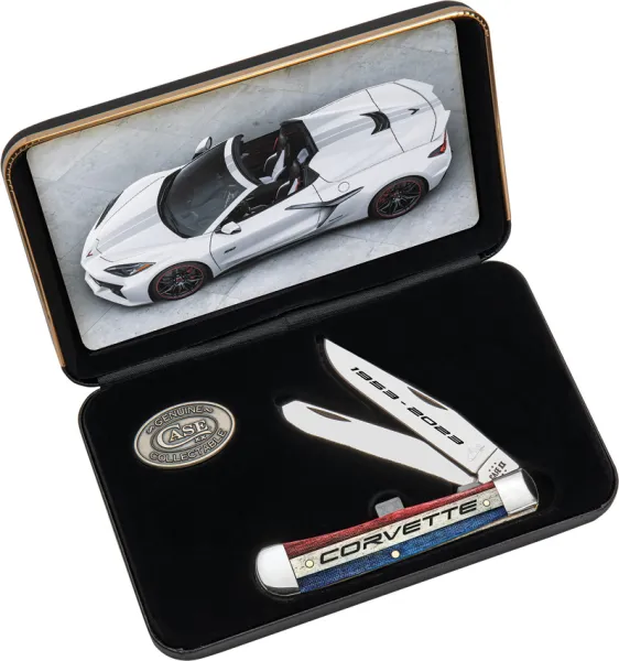 Case Cutlery Chevrolet Corvette 70th Set CA33715