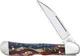 Case Cutlery Copperlock Vintage Flag - CA36033