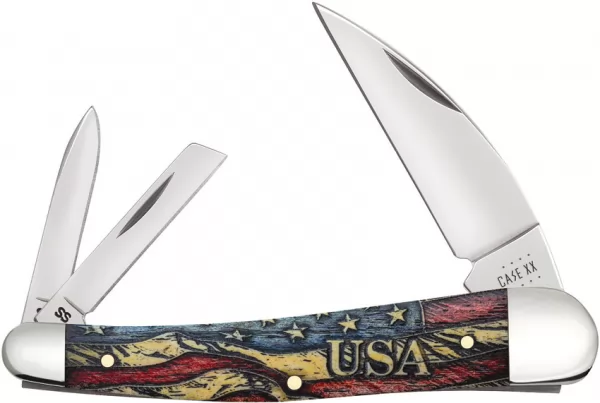 Case Seahorse Whittler Vintage Flag CA36034