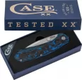 Case Cutlery Westline Linerlock Black-Blue CA36556