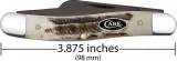 Case Cutlery Stockman Vintage Bone CA36743