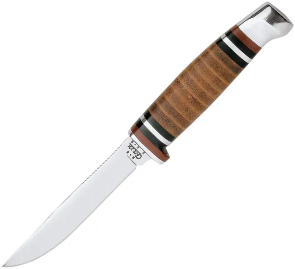 Case M3 Finn Small Hunting Knife Leather Handle CA379