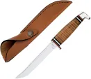 Case Fixed Blade 95 Hunter & Sheath Leather Handle