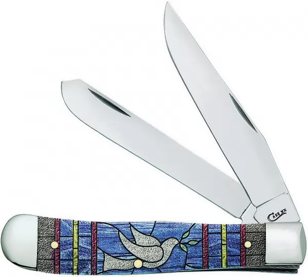 Case Cutlery Trapper Stained Glass Dove CA38715