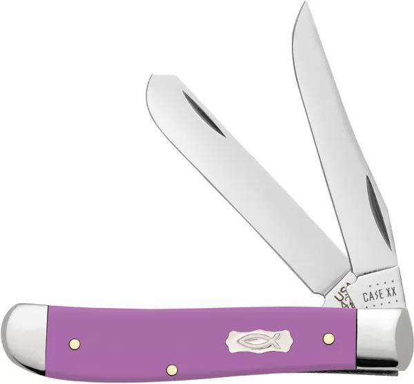 Case Mini Trapper Lilac Ichthus CA39163