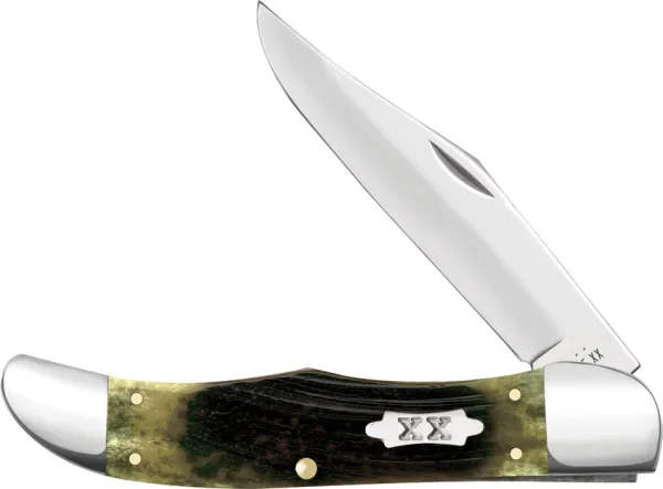 Case Cutlery Folding Hunter Olive Green CA39234
