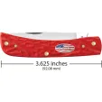 Case Cutlery Sod Buster Jr Rough Red CA39968