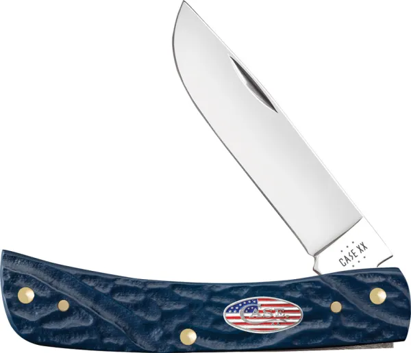 Case Cutlery Sod Buster Jr Rough Navy CA39969