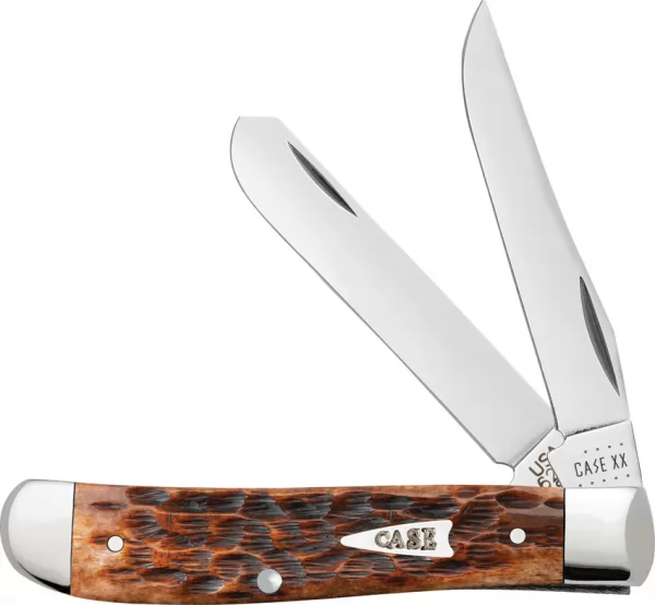 Case Cutlery Mini Trapper Brown Peachseed CA42652