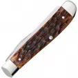 Case Cutlery Mini Trapper Brown Peachseed CA42652