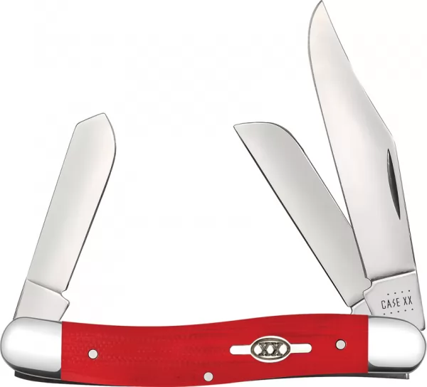 Case Stockman Red G10 CA45401