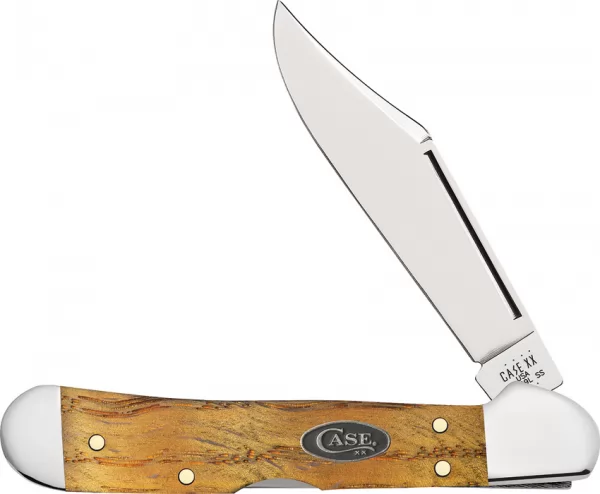 Case Copperlock Yellow Curly Oak CA47127