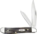 Case Cutlery Peanut Blue Curly Oak - CA47495