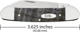 Case Cutlery Canoe Blue Curley Oak CA47496 Case Cutlery Canoe Blue Curley Oak CA47496