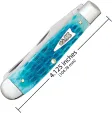 Case Cutlery Trapper Sky Blue CA50640