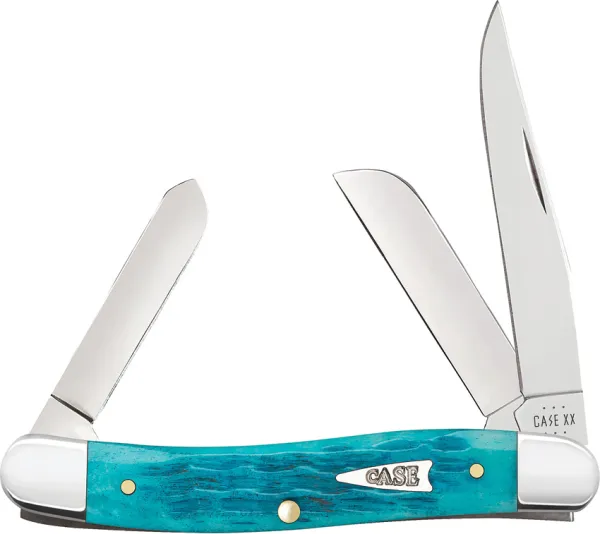 Case Cutlery Md Stockman Sky Blue Crandall CA50642