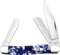 Case Cutlery Stockman Blue Crackle Kirinite - CA50722