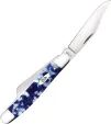 Case Cutlery Stockman Blue Crackle Kirinite CA50722
