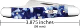 Case Cutlery Stockman Blue Crackle Kirinite CA50722