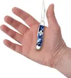 Case Cutlery Peanut Blue Crackle Kirinite CA50723